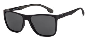 Black Wayfarer Full Rim Unisex Sunglasses by Vincent Chase Online-204569