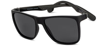 Load image into Gallery viewer, Black Wayfarer Full Rim Unisex Sunglasses by Vincent Chase Online-204569