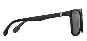 Black Wayfarer Full Rim Unisex Sunglasses by Vincent Chase Online-204569