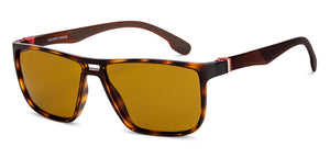 Tortoise Wayfarer Full Rim Unisex Sunglasses by Vincent Chase Online-204577