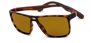 Tortoise Wayfarer Full Rim Unisex Sunglasses by Vincent Chase Online-204577