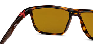 Tortoise Wayfarer Full Rim Unisex Sunglasses by Vincent Chase Online-204577