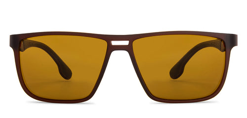Brown Wayfarer Full Rim Unisex Sunglasses by Vincent Chase Online-204578