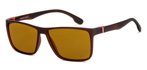 Brown Wayfarer Full Rim Unisex Sunglasses by Vincent Chase Online-204585