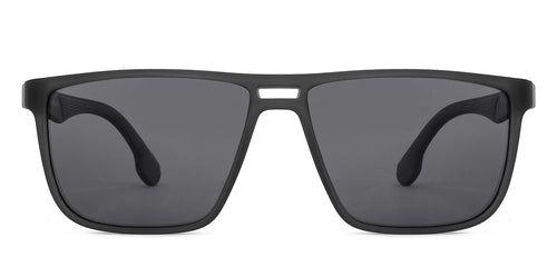 Grey Wayfarer Full Rim Unisex Sunglasses by Vincent Chase Online-204579