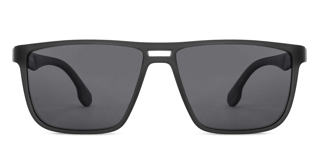 Grey Wayfarer Full Rim Unisex Sunglasses by Vincent Chase Online-204579