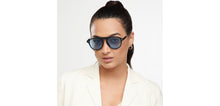 Load image into Gallery viewer, Black Aviator Full Rim Unisex Sunglasses by Vincent Chase Polarized-204227