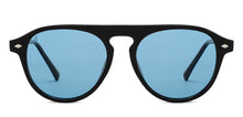 Load image into Gallery viewer, Black Aviator Full Rim Unisex Sunglasses by Vincent Chase Polarized-204227