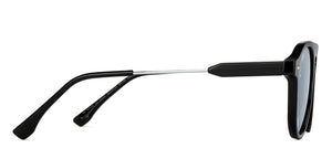 Black Aviator Full Rim Unisex Sunglasses by Vincent Chase Polarized-204227