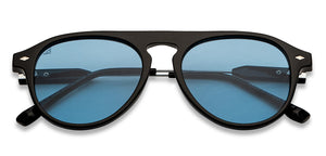 Black Aviator Full Rim Unisex Sunglasses by Vincent Chase Polarized-204227