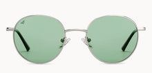 Load image into Gallery viewer, Silver Round Full Rim Unisex Sunglasses by Vincent Chase Polarized-200413