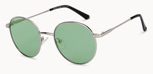 Load image into Gallery viewer, Silver Round Full Rim Unisex Sunglasses by Vincent Chase Polarized-200413