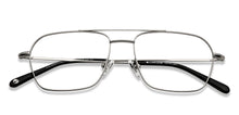 Load image into Gallery viewer, Silver Square Full Rim Unisex Eyeglasses by John Jacobs-201439