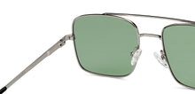 Load image into Gallery viewer, Silver Square Full Rim Unisex Sunglasses by Vincent Chase Polarized-200403