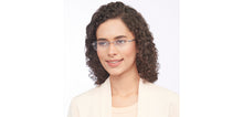 Load image into Gallery viewer, Silver Rectangle Rimless Unisex Eyeglasses by Vincent Chase-208777