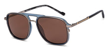 Load image into Gallery viewer, Blue Rectangle/ Square Full Rim Unisex Sunglasses by Lenskart STUDIO-205476
