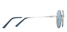 Load image into Gallery viewer, Silver Round Full Rim Unisex Sunglasses by Vincent Chase Polarized-151372
