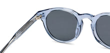 Load image into Gallery viewer, Blue Round Full Rim Unisex Sunglasses by John Jacobs-152276