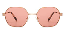 Load image into Gallery viewer, Copper Hexagonal Full Rim Unisex Sunglasses by John Jacobs-150972