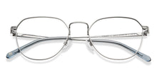 Load image into Gallery viewer, Silver Hexagonal Full Rim Unisex Eyeglasses by John Jacobs-206515