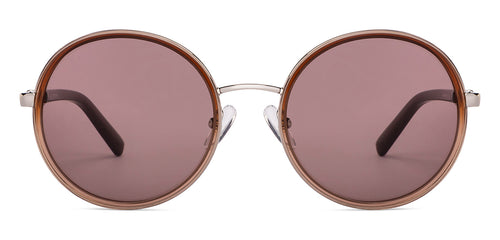 Brown Round Full Rim Unisex Sunglasses by John Jacobs-152717
