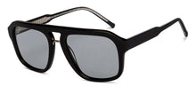 Load image into Gallery viewer, Silver Wayfarer Full Rim Unisex Sunglasses by John Jacobs-207054