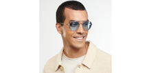 Load image into Gallery viewer, Silver Round Full Rim Unisex Sunglasses by John Jacobs-152188
