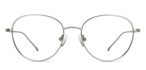 Silver Round Full Rim Unisex Eyeglasses by Lenskart Air-211604
