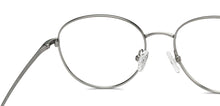 Load image into Gallery viewer, Silver Round Full Rim Unisex Eyeglasses by Lenskart Air-211604