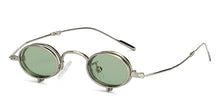 Load image into Gallery viewer, Silver Round Full Rim Unisex Sunglasses by Vincent Chase-151393