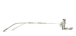 Silver Round Full Rim Unisex Sunglasses by Vincent Chase-151393