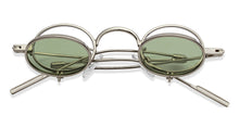 Load image into Gallery viewer, Silver Round Full Rim Unisex Sunglasses by Vincent Chase-151393