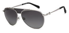Load image into Gallery viewer, Silver Aviator Full Rim Unisex Sunglasses by John Jacobs-208175