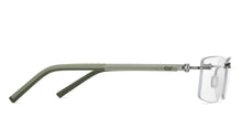 Load image into Gallery viewer, Silver Rectangle Rimless Unisex Eyeglasses by Lenskart Air-200736