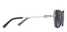 Load image into Gallery viewer, Silver Cat Eye Full Rim Unisex Sunglasses by John Jacobs-152711