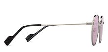 Load image into Gallery viewer, Silver Round Full Rim Women Sunglasses by Vincent Chase Polarized-206747