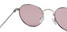 Load image into Gallery viewer, Silver Round Full Rim Women Sunglasses by Vincent Chase Polarized-206747