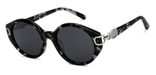Load image into Gallery viewer, Tortoise Round Full Rim Unisex Sunglasses by John Jacobs-152723
