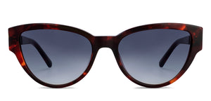 Tortoise Cat Eye Full Rim Unisex Sunglasses by John Jacobs-152734