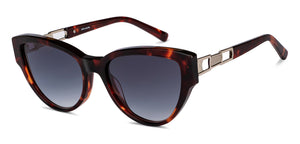 Tortoise Cat Eye Full Rim Unisex Sunglasses by John Jacobs-152734
