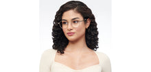 Load image into Gallery viewer, Silver Round Full Rim Unisex Eyeglasses by John Jacobs-205967