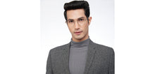 Load image into Gallery viewer, Silver Round Full Rim Unisex Eyeglasses by John Jacobs-205967