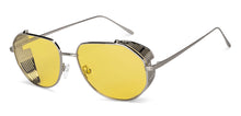 Load image into Gallery viewer, Silver Round Full Rim Unisex Sunglasses by John Jacobs-152193