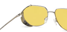 Load image into Gallery viewer, Silver Round Full Rim Unisex Sunglasses by John Jacobs-152193