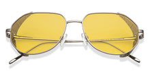 Load image into Gallery viewer, Silver Round Full Rim Unisex Sunglasses by John Jacobs-152193