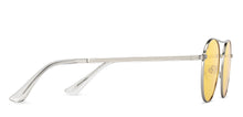 Load image into Gallery viewer, Silver Round Full Rim Unisex Sunglasses by Vincent Chase Polarized-200416