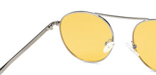 Load image into Gallery viewer, Silver Round Full Rim Unisex Sunglasses by Vincent Chase Polarized-200416