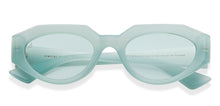 Load image into Gallery viewer, Sky Blue Geometric Full Rim Women Sunglasses by Vincent Chase Polarized-211340
