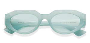Sky Blue Geometric Full Rim Women Sunglasses by Vincent Chase Polarized-211340