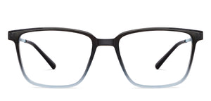 Black Rectangle Full Rim Unisex Eyeglasses by Lenskart Air-151701